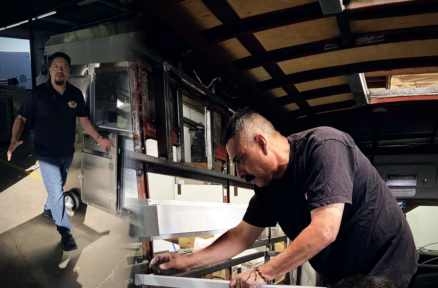 Building a food truck in the Flacos shop